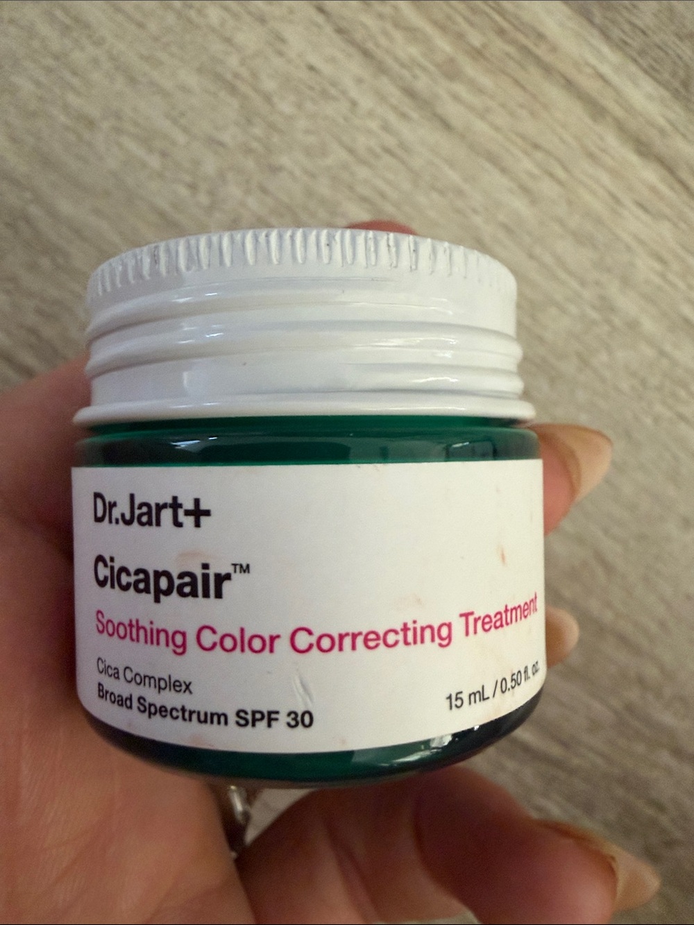 Dr. Jart+ Cicapair Soothing Color Correcting Treatment - Green